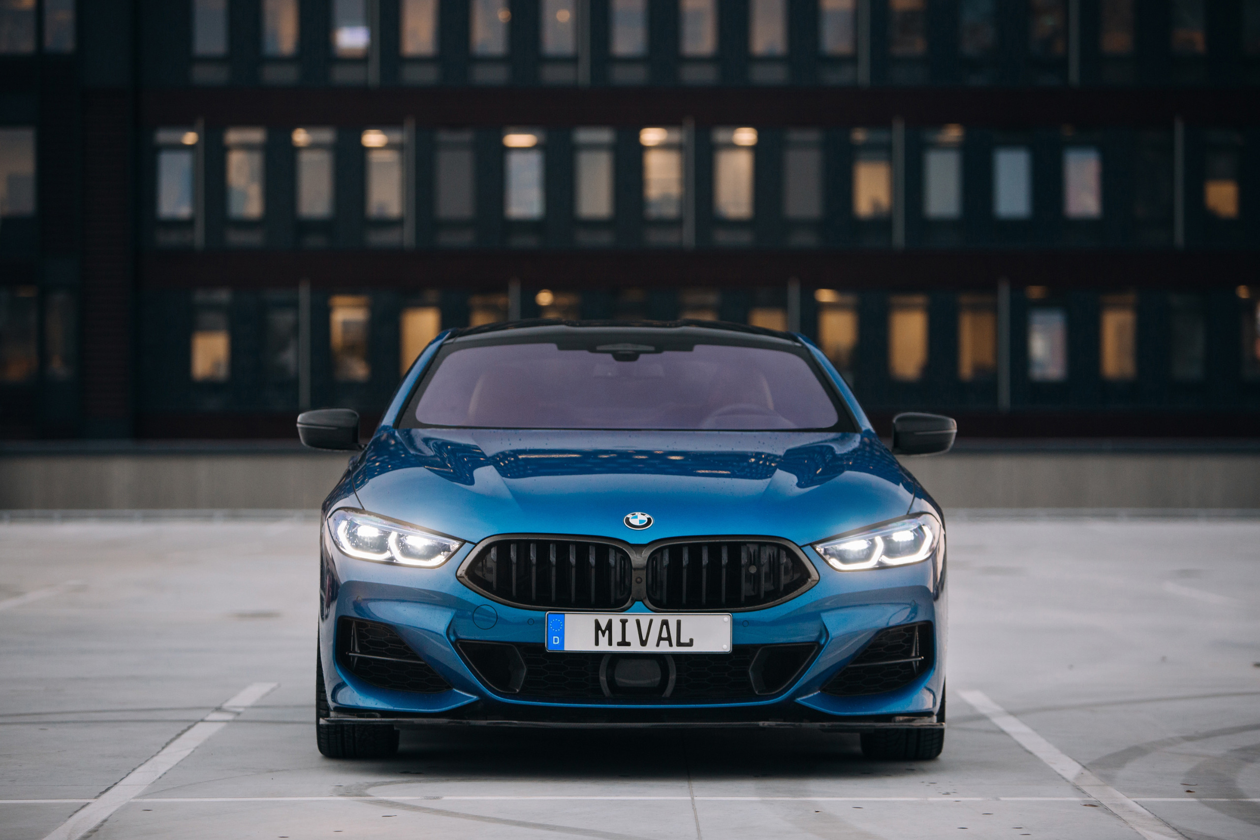 Luxury car showcase
